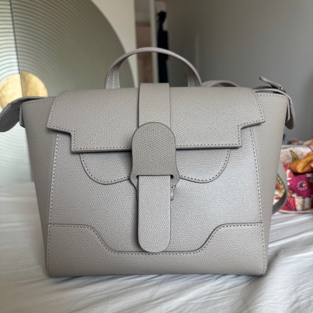 NWOT Senreve MINI MAESTRA | Pebbled Sand / Silver - Picture 7 of 11